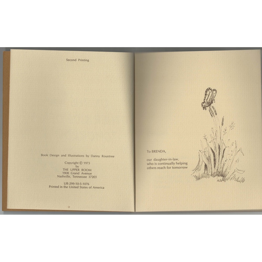 On the Other Side of Tomorrow Harold Rogers 1973 The Upper Room Vintage Book - Picture 3 of 3